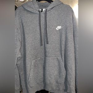 Men’s Nike grey hoodie